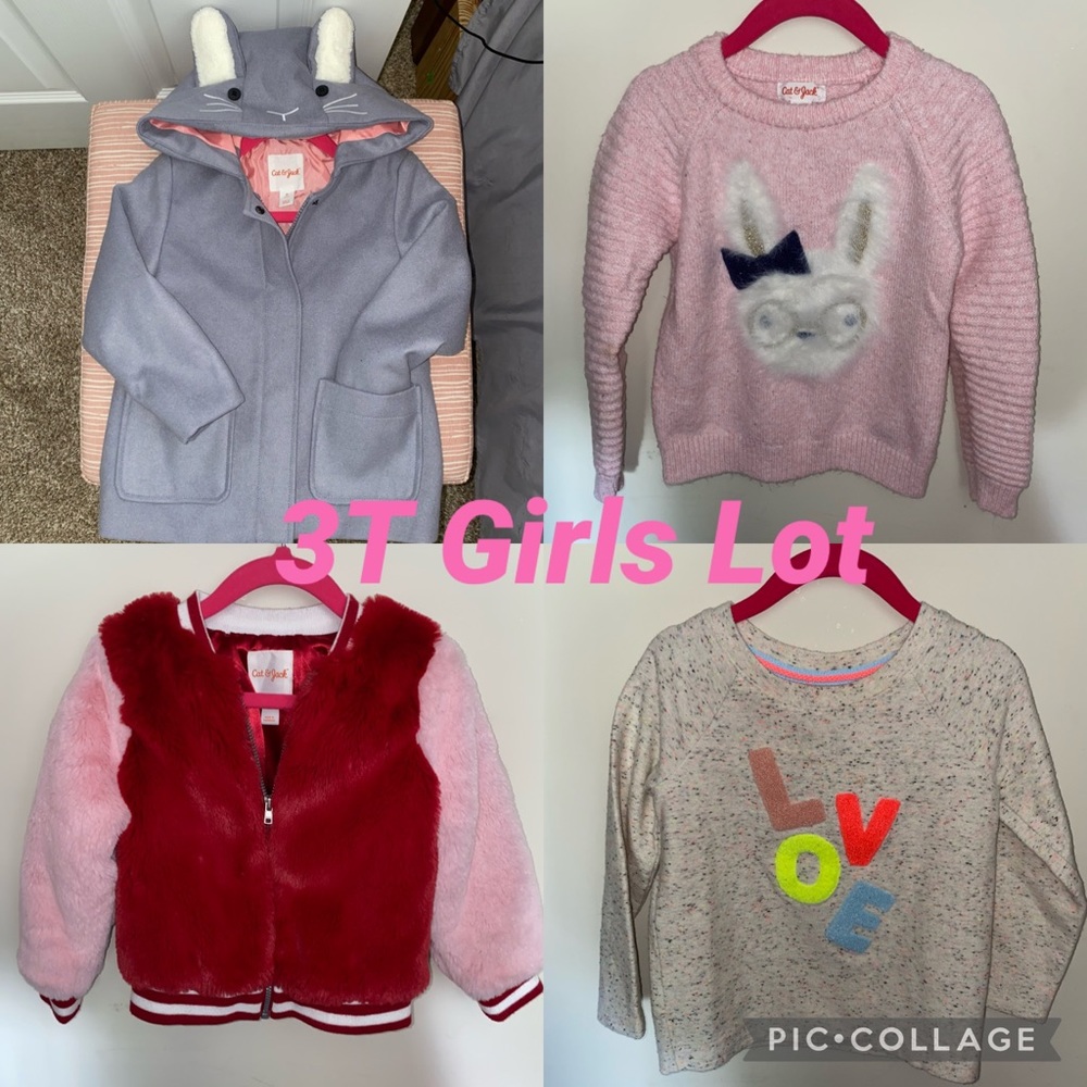 Toddler Girls 3T Clothes Lot-Gently Used